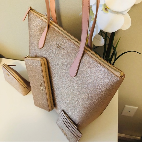 Kate Spade Joeley Tote, Cosmetic case & 2 Wallets - Picture 2 of 8